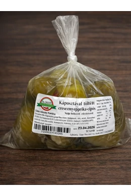 Káposztával töltött Cseresznyepaprika