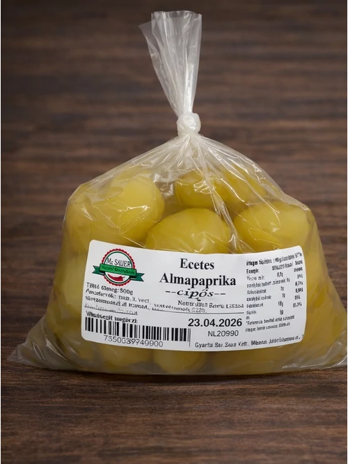 Ecetes Almapaprika Erős