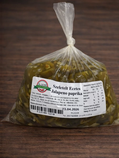 Ecetes Jalapeno Szeletelt Erős
